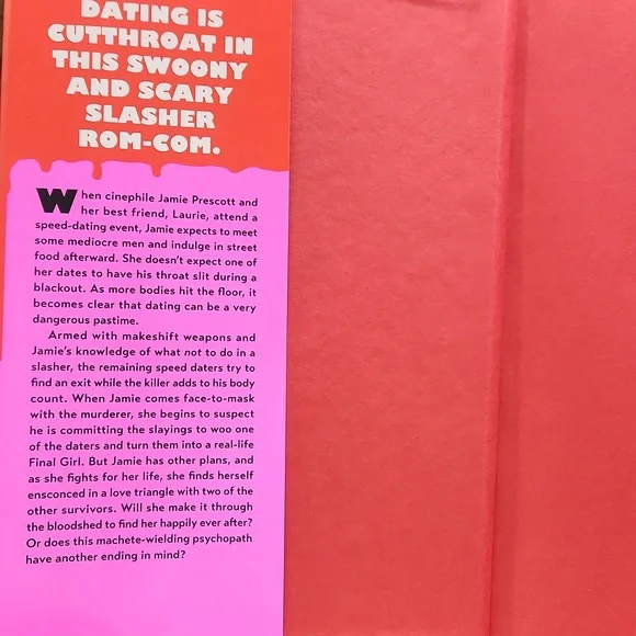 How to Kill a Guy in Ten Dates by Shailee Thompson - Bright Red & Pink Hardcover - Picture 2 of 3